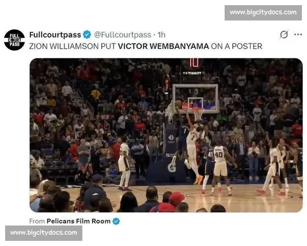 9 帽封神!文班率马刺两连胜登顶,锡安 27+10+7 空砍 9 帽封神!文班率马刺两连胜登顶,锡安 27+10+7 空砍