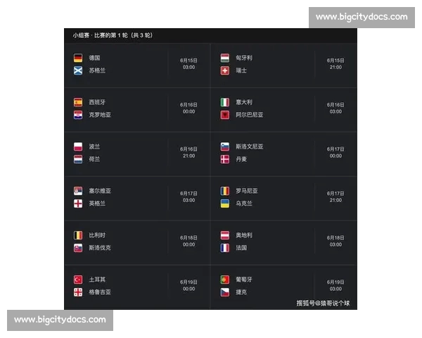 2026年世界杯赛程全面解析 各队比赛时间和场地安排一览